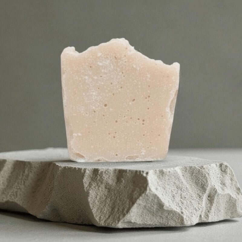 Savon au lait de chèvre bio déclassé peau sensible et sèche