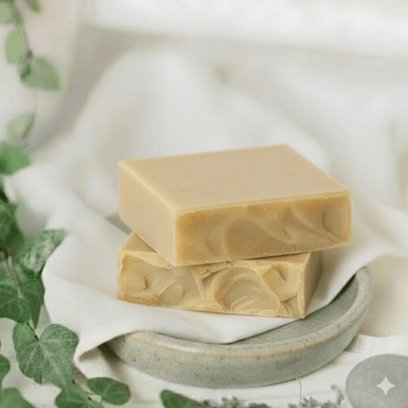 Pack 2 savons au lait de chèvre bio Peau sensible et sèche